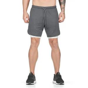 쫀쫀한 폴리에스테르 남성 운동 스포츠 밴딩 반바지