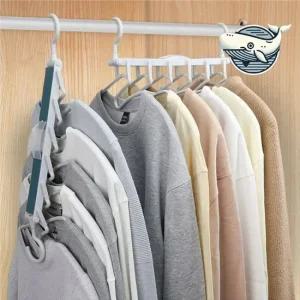 다용도 접이식 의류 보관함 논슬립 옷정리대 논슬립옷걸이 모자걸이 니트옷걸이