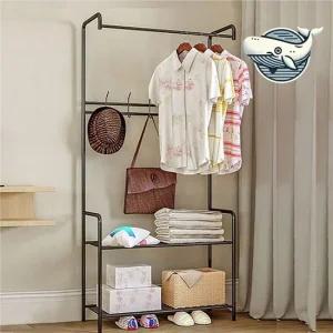 철재 스탠드 의류 행거 원룸 수납 선반 소품 시스템행거 시스템옷장 스탠드옷걸이