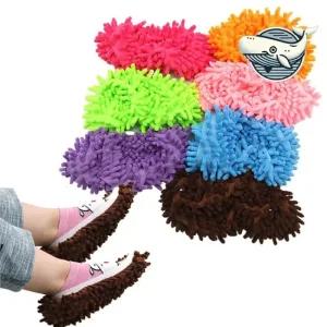 다채로운 청소슬리퍼 실내용 청소기능 슬리퍼 극세사슬리퍼 거실슬리퍼 걸레실내화