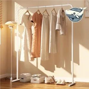 스타일리시 스틸 파이프 옷걸이 벽면 활용 수납 스틸행거 스탠드행거