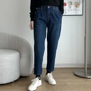 [나야홍]빅사이즈 511 기모데님뒷밴드배기팬츠 DLOQ183_P412550568