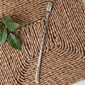 [RG1O923S]롱포크 디저트 간식 포크 까페 스텐 긴포크