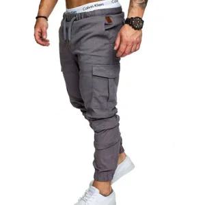 허리밴딩 카고바지 남성 죠거팬츠 캐주얼팬츠 3색 남성스판반지