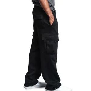 남성 운동복팬츠 트레이닝바지 카고바지 기모안감 남성스판반지