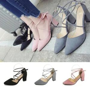 [피커]스트렙 여자구두 가을 슬링백 신발 구두