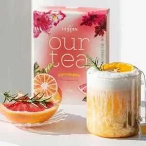 [RG1MNS07]쟈뎅 아워티 오렌지자몽블랙티 10T