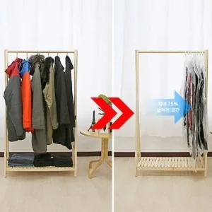 옷장압축 방습 옷걸이형 진공압축팩 입체형 압축파우 옷압축팩 진공압축팩 압축팩