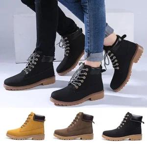 [피커]여성워커 통굽신발 앵클부츠 남여공용 빅사이즈