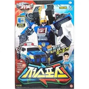 [RG56PQ61]자동차 변신 합체 로보트 경찰차 레드와일러