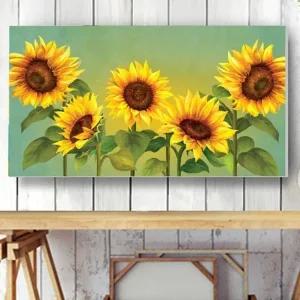 [RG18Q102]해바라기그림 캔버스 55C 풍수그림 돈들어오는