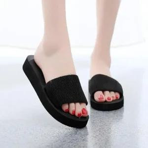 [피커](HH)여성샌들 통굽슬리퍼 쪼리 더블에이치 HL05