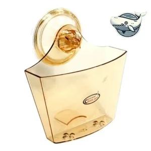 투명 욕실 수납 선반 욕실용 액세서리 정리함 흡착 욕실악세사리