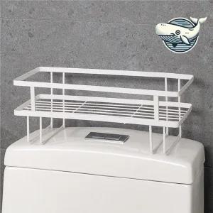 무타공 수납선반 욕실 정리대 철제 변기 위 변기위수납선반 변기위선반 화장실선반