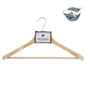 원목 스타일 코트 행거 세탁소 유용한 옷 정리 튼튼한 내구성 튼튼한옷걸이 나무옷걸이