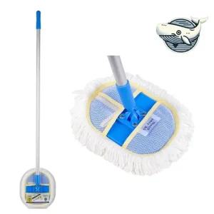 소프트 청소 밀대 원형 초극세사 마포 스크럽 극세사 초극세사 먼지 흡착 흡수 가성비