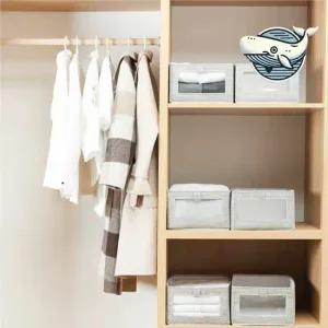 다용도 패브릭 수납 정리함 옷장 소품 정리박스 패브릭리빙박스 패브릭수납함 옷장수납함