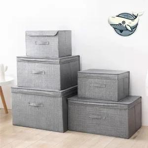 다용도 패브릭 수납함 정리 박스 실내 인테리어 패브릭정리함 패브릭수납함 수납정리함