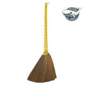 내구성 좋은 롱 갈대 비 우수한 청소 솔 갈대비 갈대 가벼운 가벼움 잘쓸림 먼지 바닥