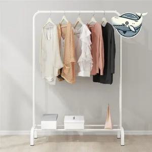 모던 스타일 조립식 행거 이동형 옷걸이 수납 미니행거 북유럽풍가구 1인용행거