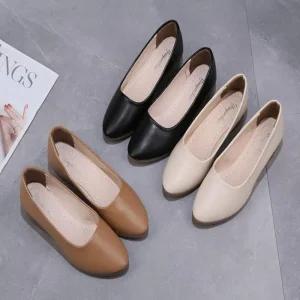 [피커]웨지힐 스타일 베이직 스틸레토 단화