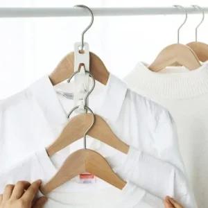 공간 절약 옷걸이 연결고리 16p 세트 옷장 연결 후크 옷걸이연결고리 행거연결후크