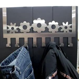 도어 도어훅 꽃 스텐 행거 도어훅 도어행거 문걸이 벽걸이행거 문걸이무타공