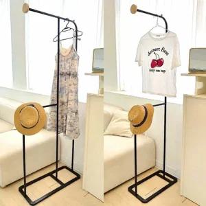 미니 틈새 스탠드 행거 튼튼한 철제 코너 원룸 헹거 옷걸이행거 트롤리행거