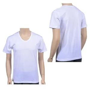 [피커](제임스딘)기본 반팔 스타일 고급실켓가공 반팔런닝