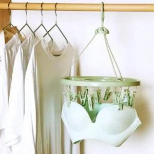 클린 홈 빨래집게 건조대 2p 세트 플라스틱 속옷 양말건조대 속옷건조대 원형건조대