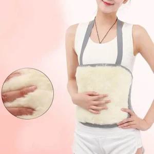 [피커]양털 찍찍이 거들 보온복대 허리 복부워머 허리워머