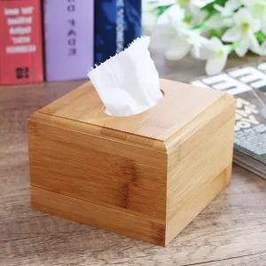 화장지케이스 대나무 정사각 휴지 케이스 업소용휴지케이스 업소용티슈케이스