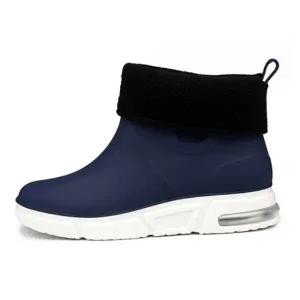 남성 겨울 장화 연말 모임 패션 비오는 날 패션 코디 방한 따뜻한 에어굽레인부츠장화 용레인부츠