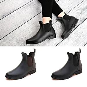 [피커]여성워커부츠 발목장화 첼시 커플신발 방수신발