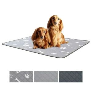 키밍 빨아쓰는 애견 누기패드 특대형 화장실 120x90cm강아지 배변판 애완동물 훈련 반려 방수 매트 소변 오