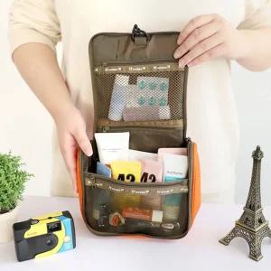 여행용 화장품 세면용품 상비약 생활방수 워시 파우치도구 여성 위생 소품 다용도수납 파우치 정리