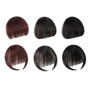 [룽스]헤어피스 풀뱅 여성가발 탑커버 가발 1P