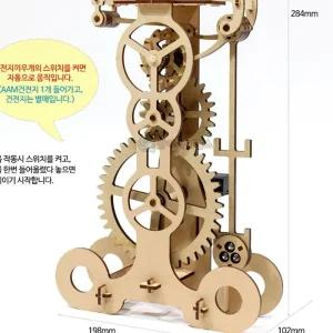 SA 기계장치 갈릴레오 이스케이프먼조립 어린이과학 공부 장난감 나무 키트 공예 선물 유치원 미술과