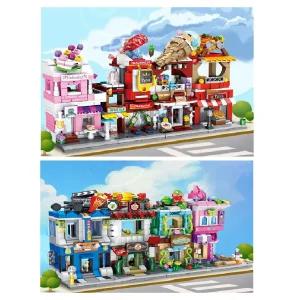 로데오거리 상점시리즈 8종 택1 블럭 조립완구 피규어 어장난감 어린이날선물 아이 초등학생 중학생 맞추기