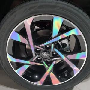 현대 더뉴코나 홀로그램 휠 튜닝 마스크 스티커휠스티커 휠스티커 휠마스크 휠튜닝