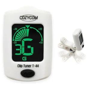 White OOAF393 미니 바이올린 튜너 클립 튜닝기 튜닝 크립