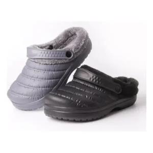 선업 털안감 포크2 방한 슬리퍼 샌들 따뜻한에어솔 겨울슬리퍼