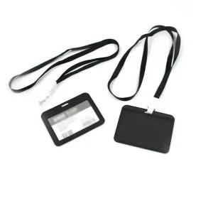 [룽스]목걸이 블랙 교통카드케이스 사원증