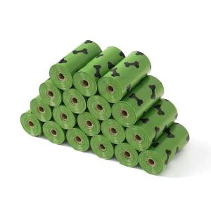 댕댕이 펫티켓 리필용 배변봉투 18롤 세트 (그린)향기 캡슐케이스 간편휴대 반려동물