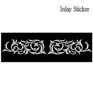 악기스티커 L R Ukul Ornamental Swirl-WP 스틱커 장식 데코 꾸밈 기타 소품