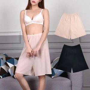 (린다)무지 인견 2컬러 와이드 5부 속바지 GWM