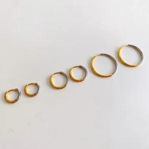 써지컬 콤비링 귀걸이(3사이즈) eps6626