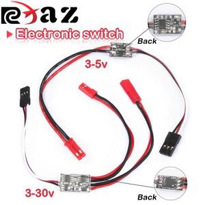 2-20A 고전류 원격 제어 전자 스위치 3-30V 공중 모델 호환 식물 보호 RC 드론 워터 펌프 PWM 신호