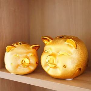 황금 복 돼지 저금통 4size 대(6001) 주방 용품소품 장식품 개업축하선물 집들이 새해 인테리어