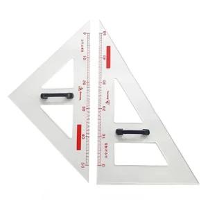 송화)교수용삼각자손잡이 제도용 미술용 문구용 용삼 아크릴